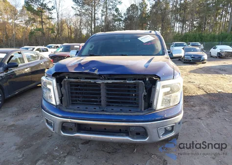 2017 Nissan Titan Sl from USA, damaged, VIN 1N6AA1E69HN535621